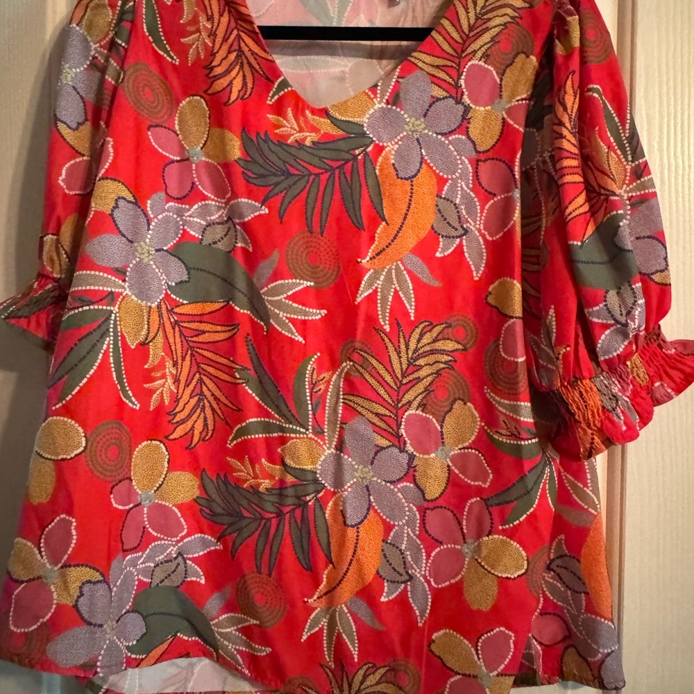 Women’s floral blouse